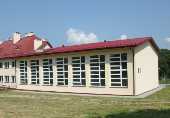 Sala gimnastyczna w Burzynie