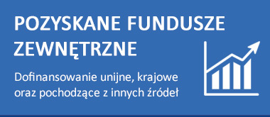 Pozyskane fundusze zewnętrzne