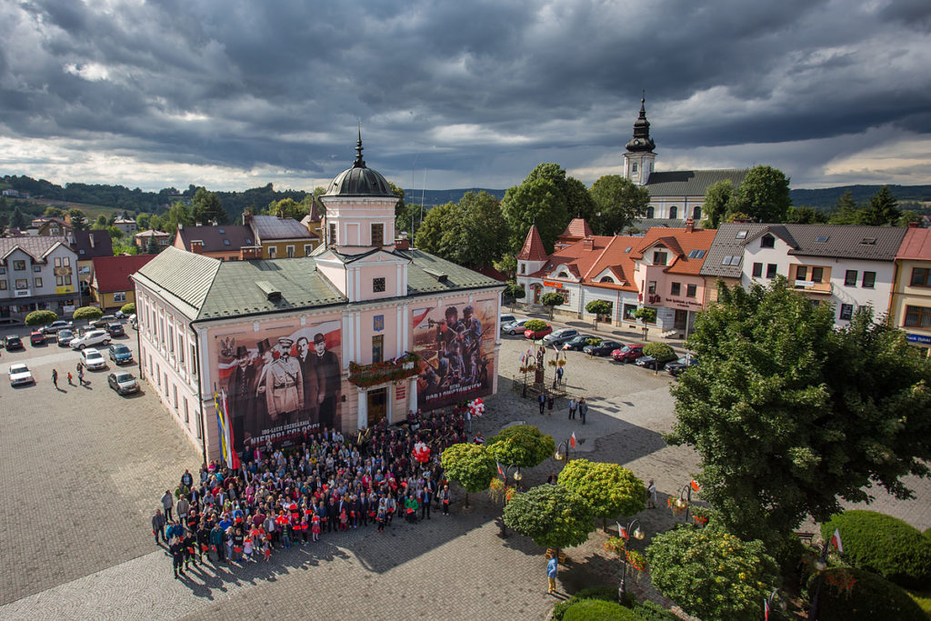 Rynek w Tuchowie, fot. Wiktor Chrzanowski