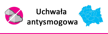 Uchwała antysmogowa, Obraz: mapa województwa małopolskiego z podziałem na powiaty