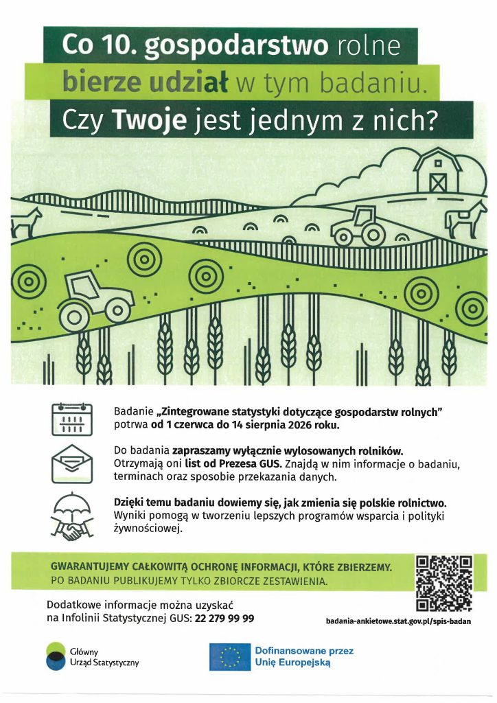 Ulotka dotycząca badania GUS